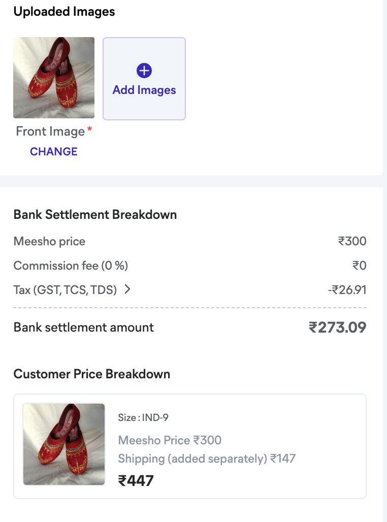 Original product image — ₹147 shipping